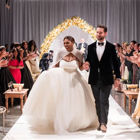 serena williams versace wedding dress|Serena Williams wedding gown.